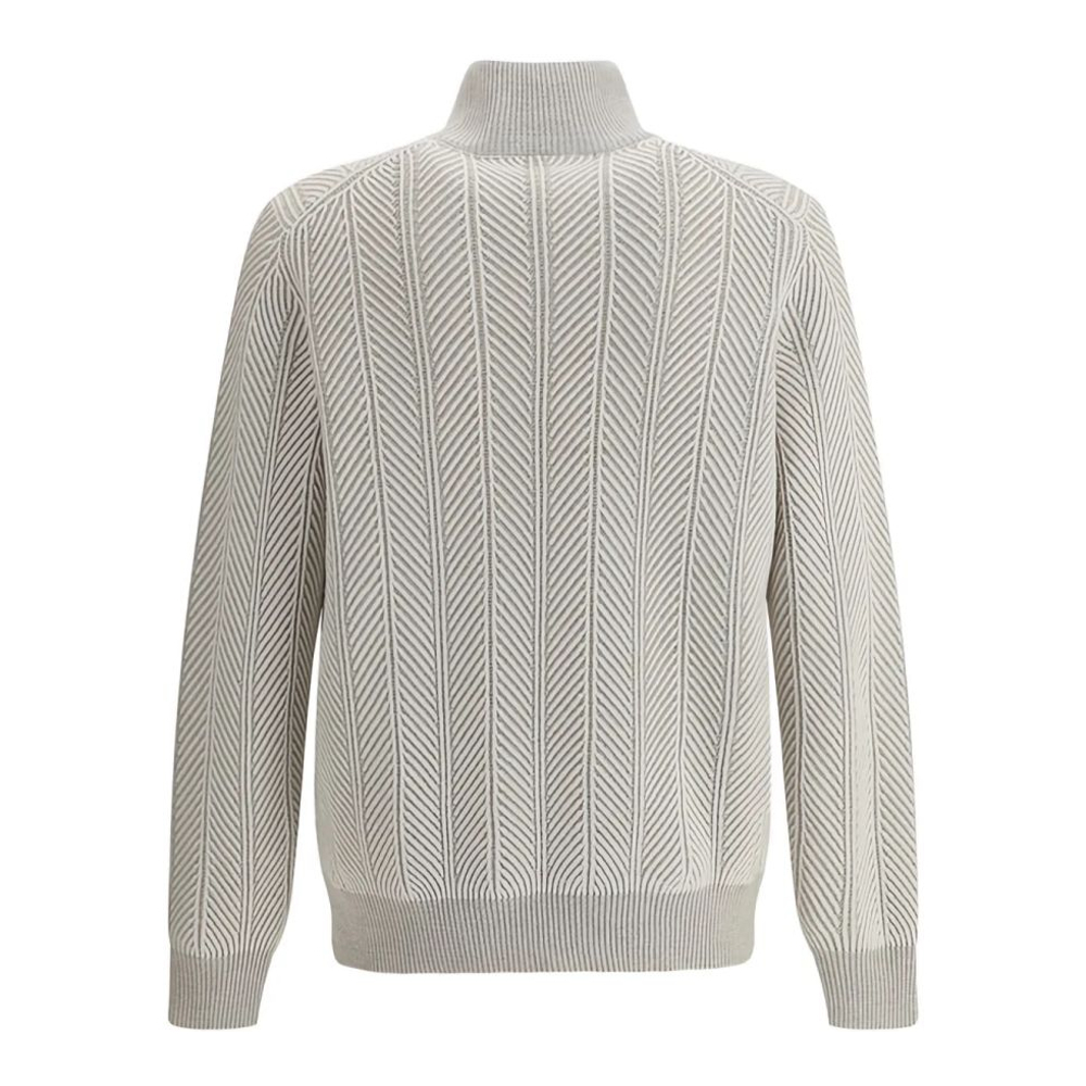 Pull à col roulé 'Herringbone' pour Hommes