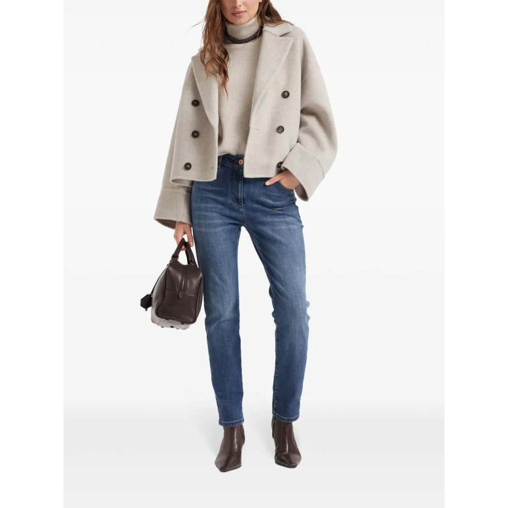 Jeans 'Distressed-Finish' pour Femmes