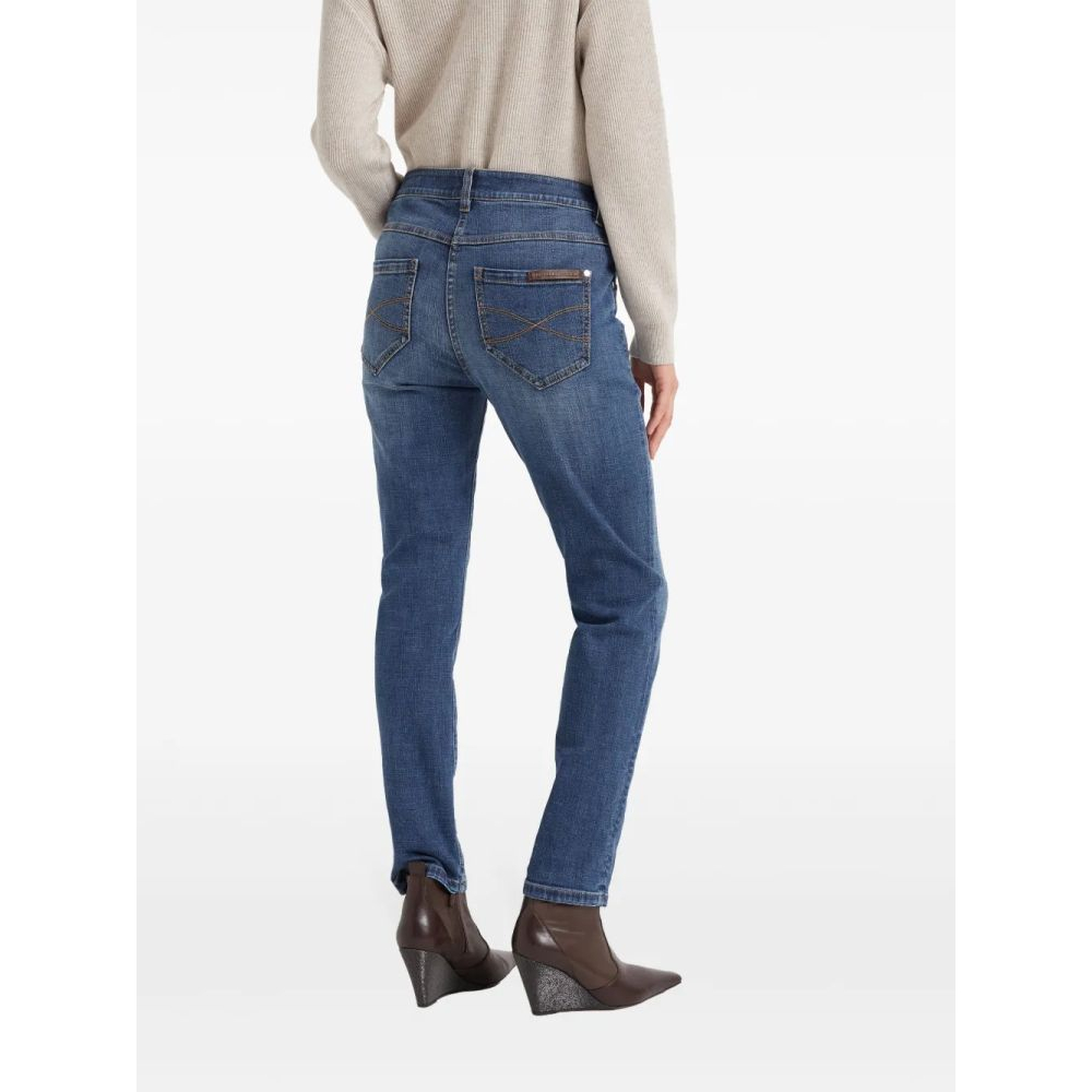 Jeans 'Distressed-Finish' pour Femmes