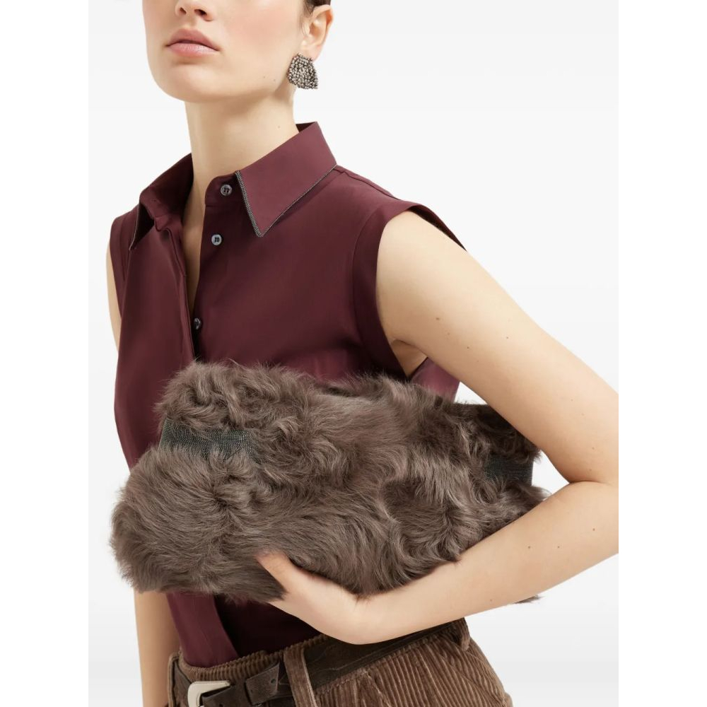 Pochette 'Wavy Shearling' pour Femmes