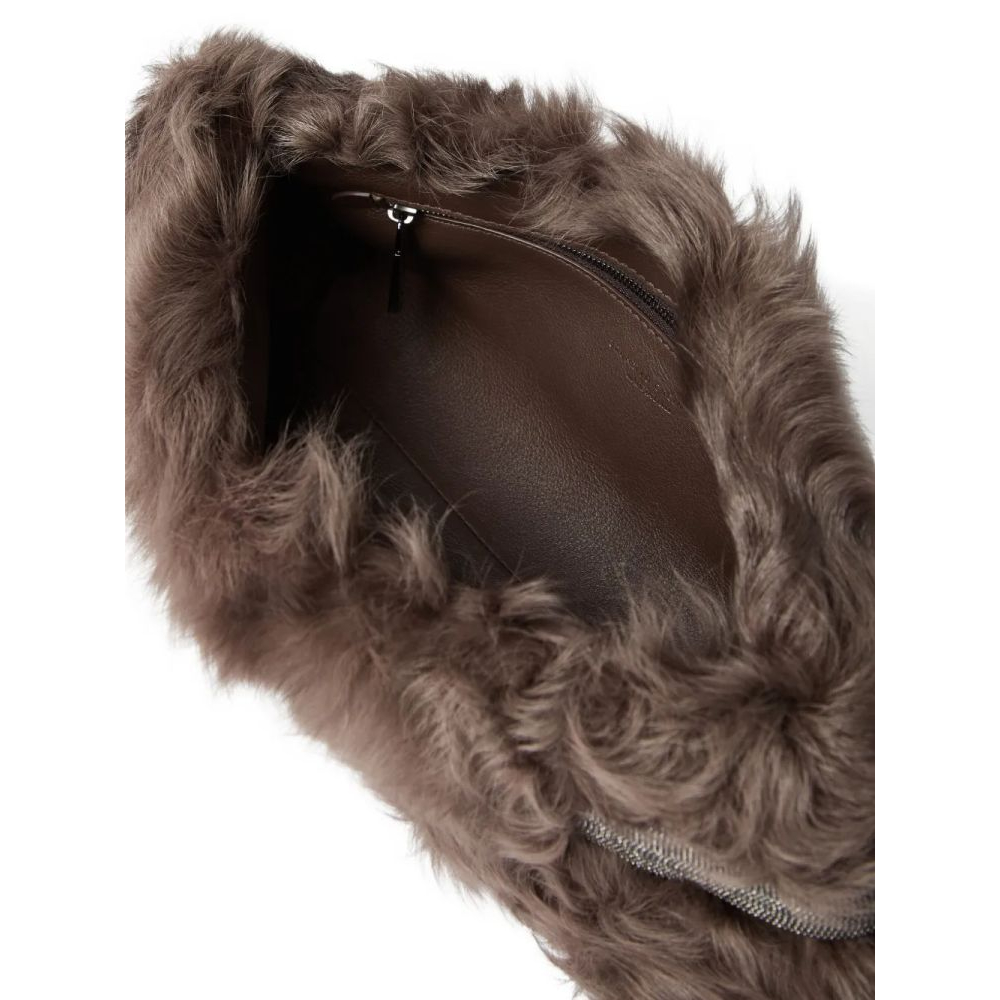 Pochette 'Wavy Shearling' pour Femmes