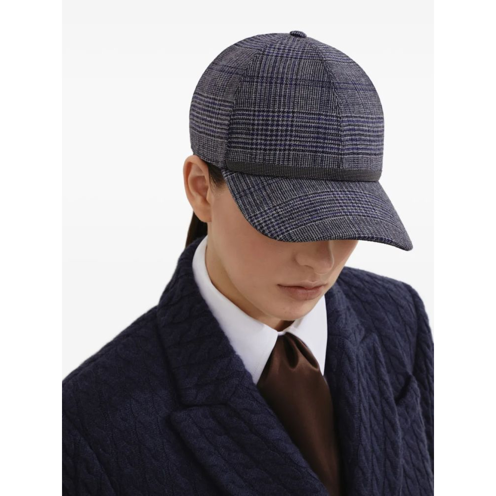 Casquette 'Prince Of Wales Check' pour Femmes