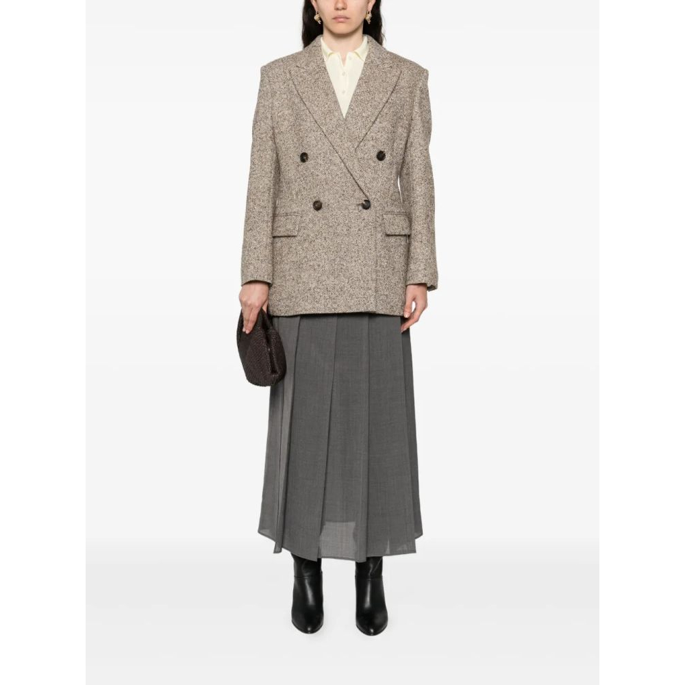 Veste 'Double-Breasted Tweed' pour Femmes