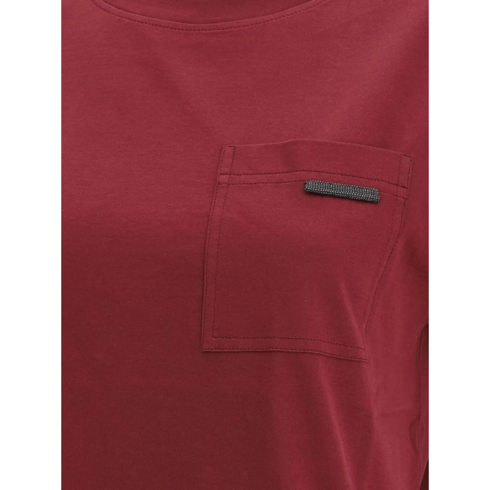 T-shirt 'Monili-Chain Patch-Pocket' pour Femmes