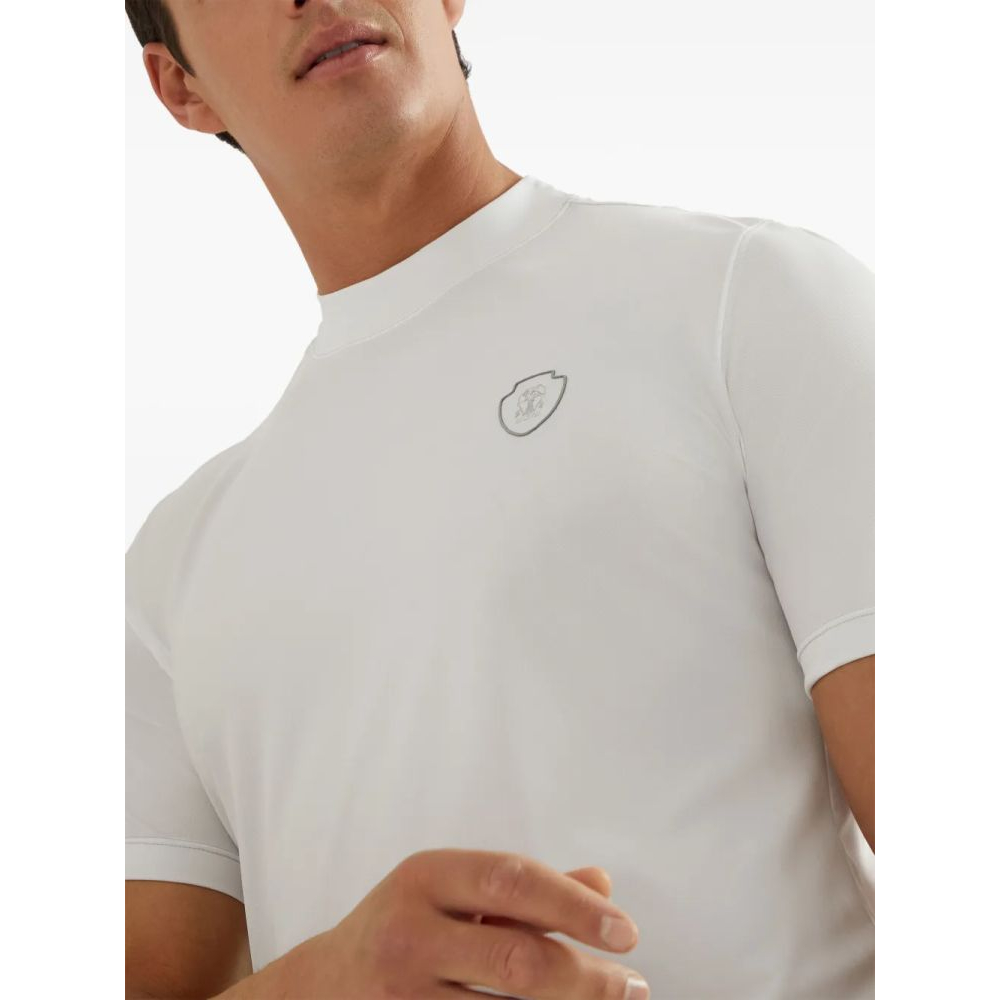 T-shirt 'Logo-Appliqué' pour Hommes