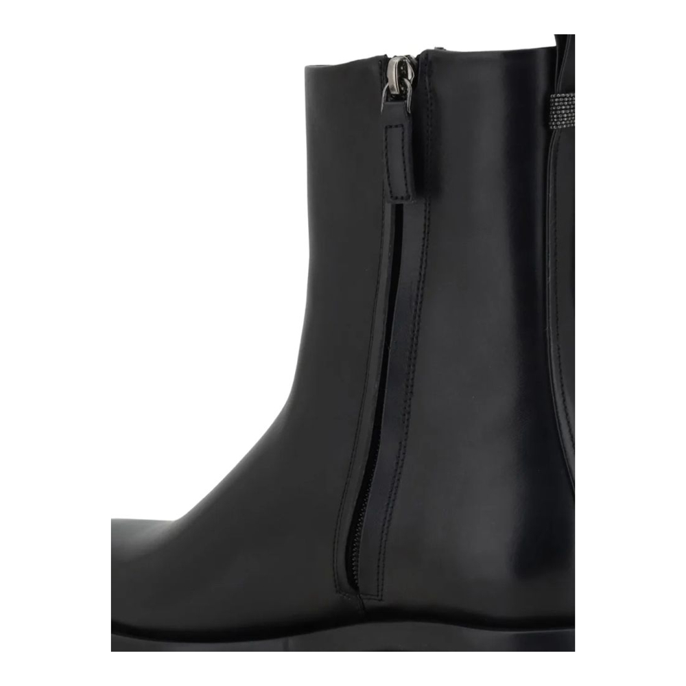 Women's 'Zip-Detail' High Heeled Boots
