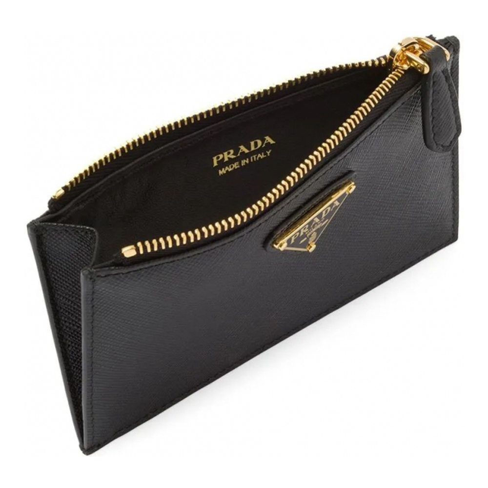 Women's 'Logo-Plaque' Card Holder