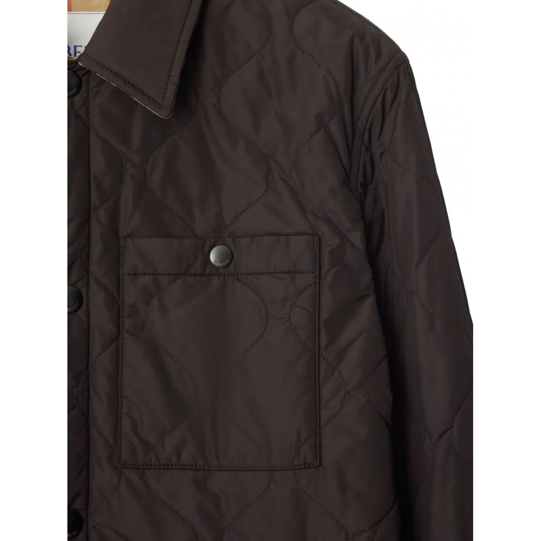 Veste 'Quilted Button-Fastening' pour Hommes