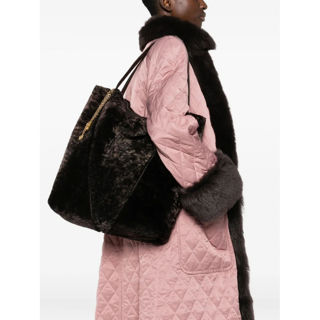 Sac Cabas 'Spin Shearling' pour Femmes