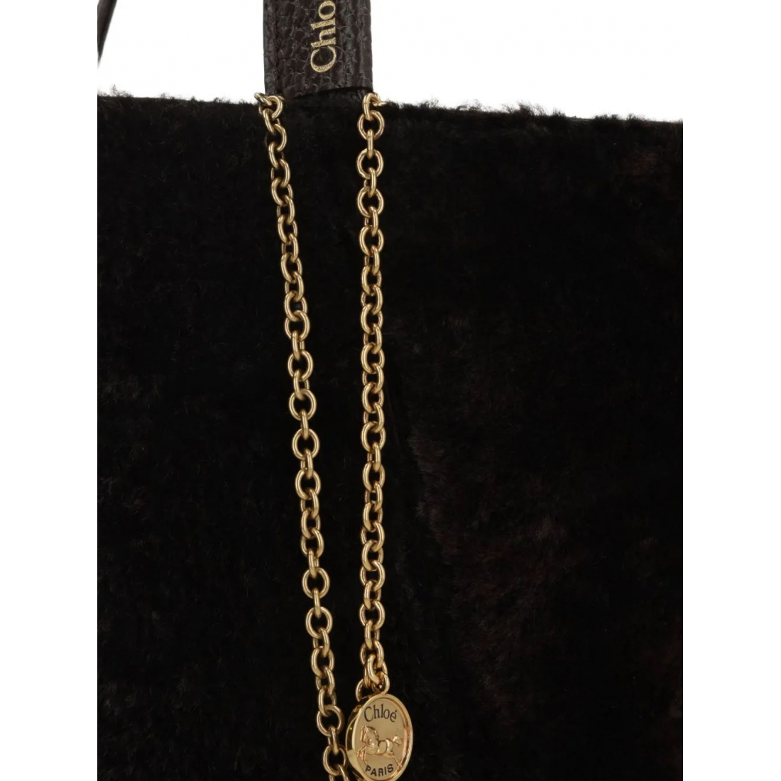 Sac Cabas 'Shearling Panelled' pour Femmes