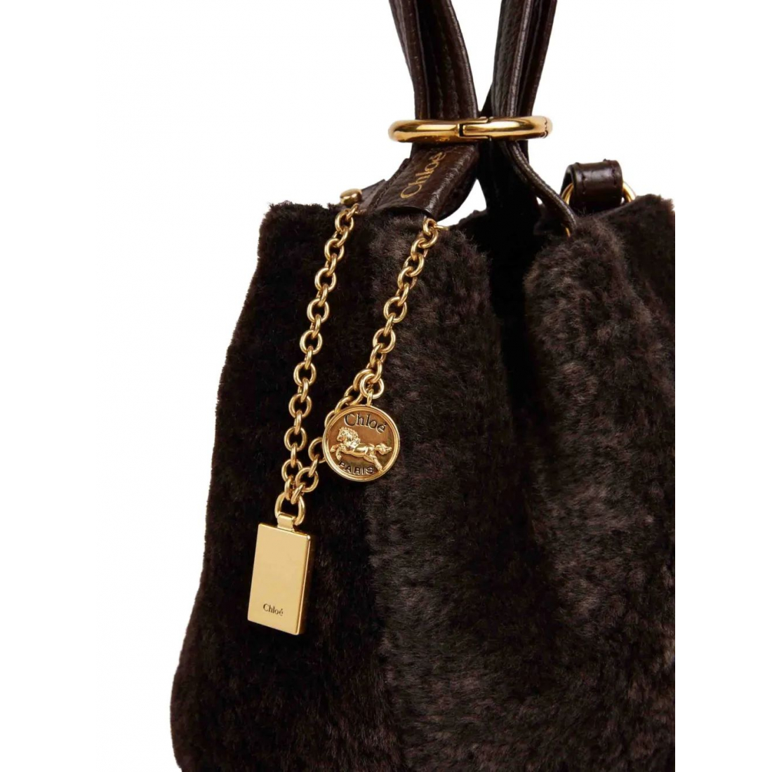 Sac Cabas 'Spin Shearling' pour Femmes