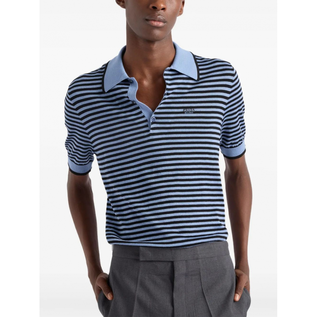 Polo 'Striped' pour Hommes