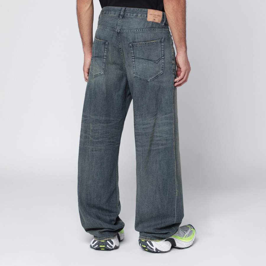 Men's 'Logo-Patch' Jeans