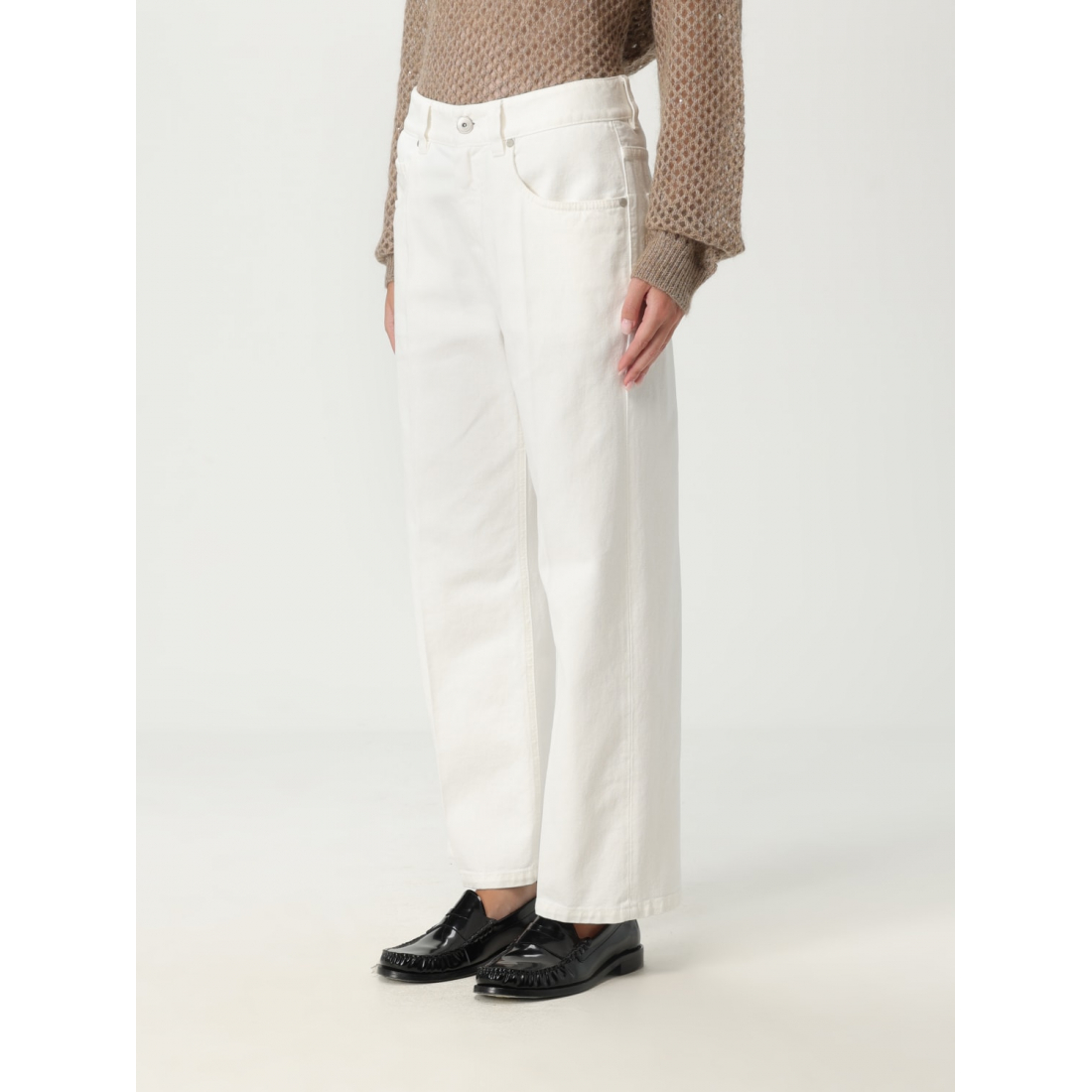 Jeans 'Logo-Patch' pour Femmes