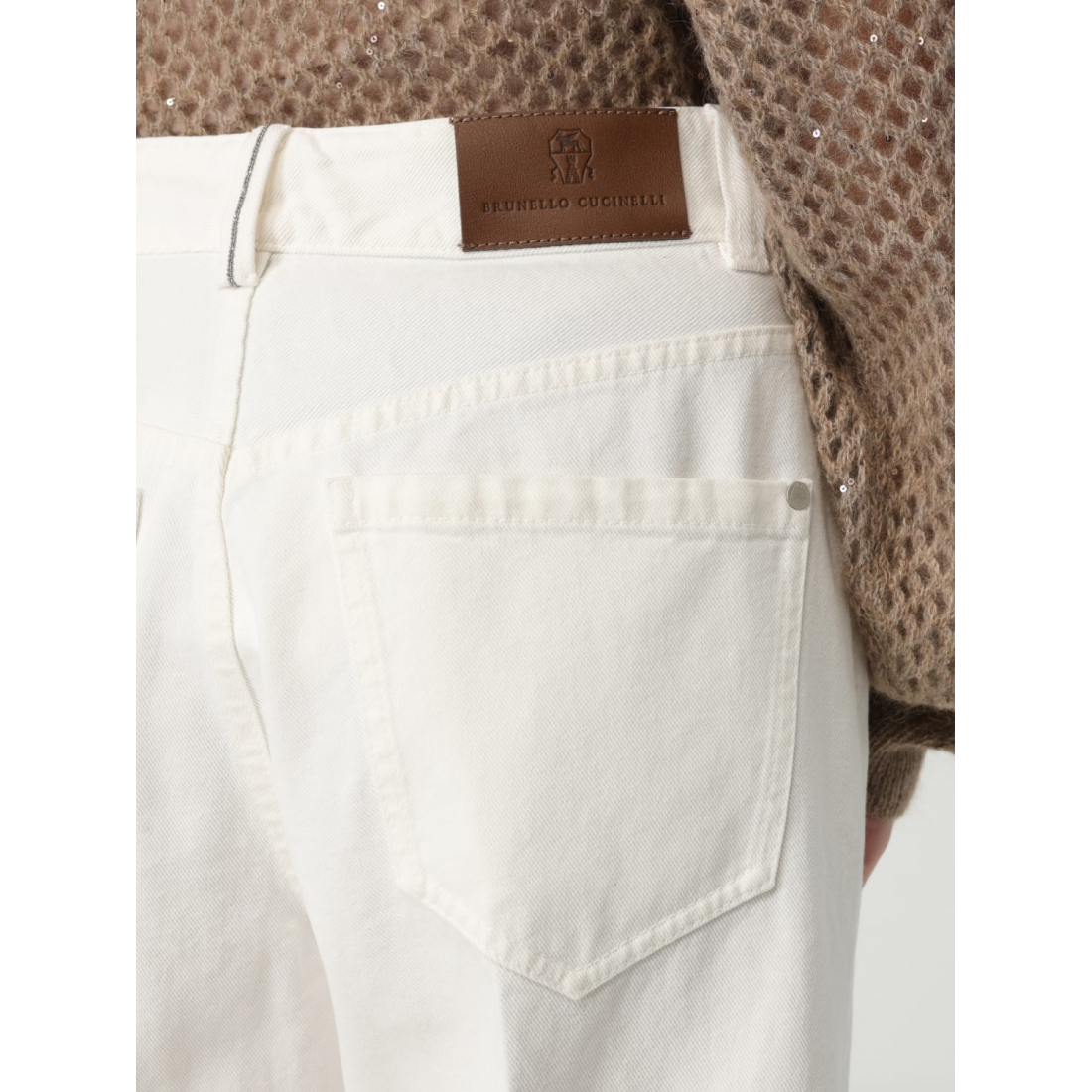 Jeans 'Logo-Patch' pour Femmes