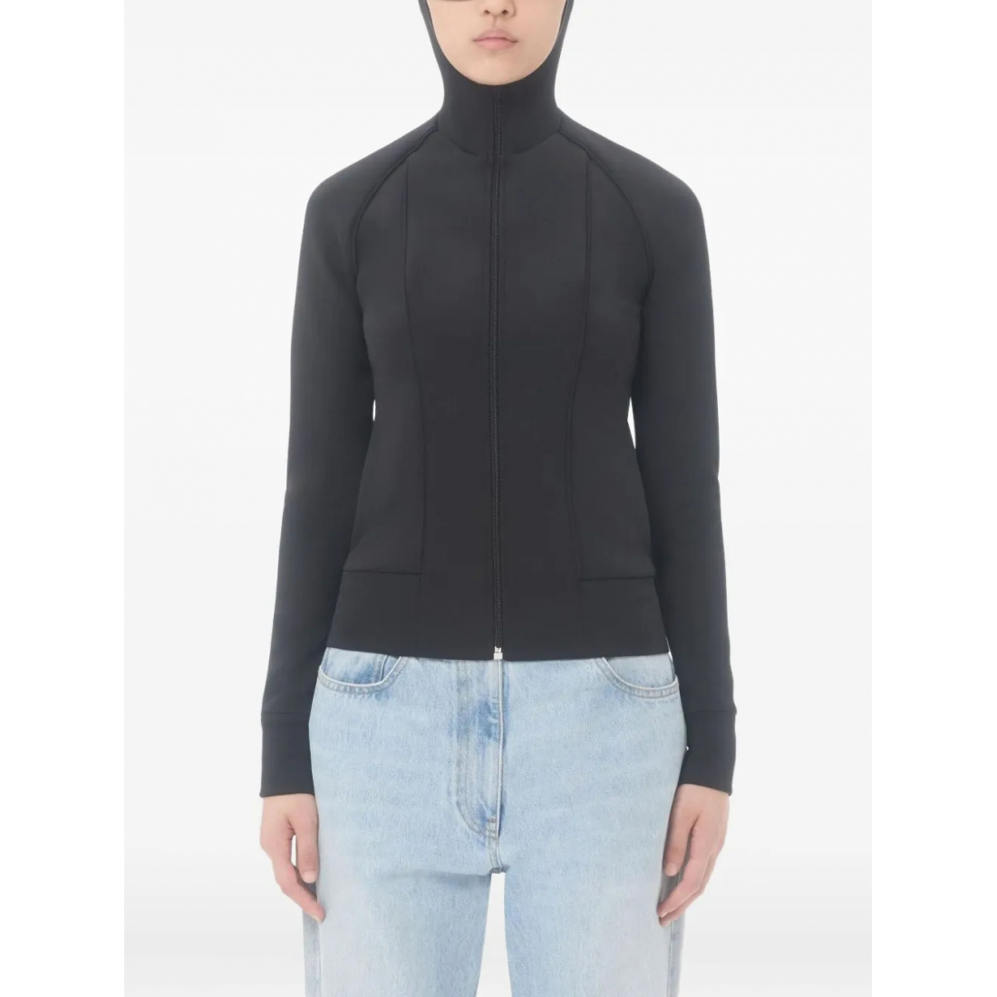 Women's 'Vlogo Signature-Embossed' Hoodie