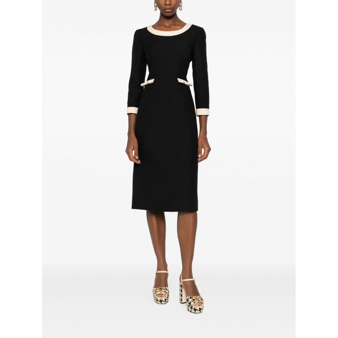 Women's 'Bow-Embellished' Midi Dress