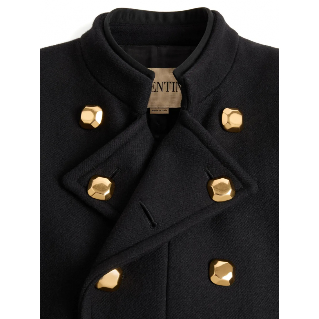 Manteau 'Mandarin-Collar Double-Breasted' pour Hommes