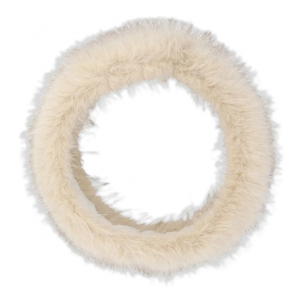 Chapeau 'Faux-Fur Logo-Plaque' pour Femmes