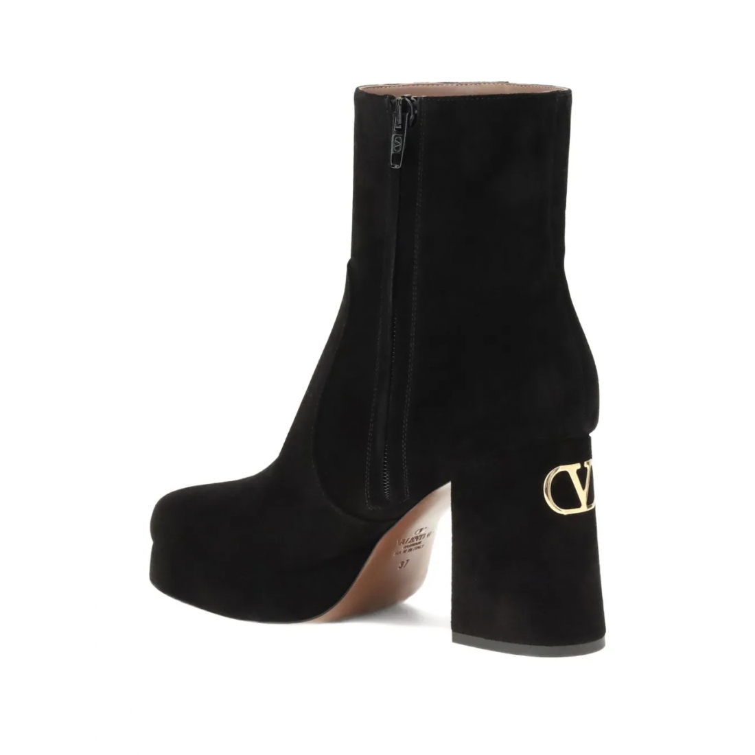 Bottes à talons hauts 'Platform Logo' pour Femmes