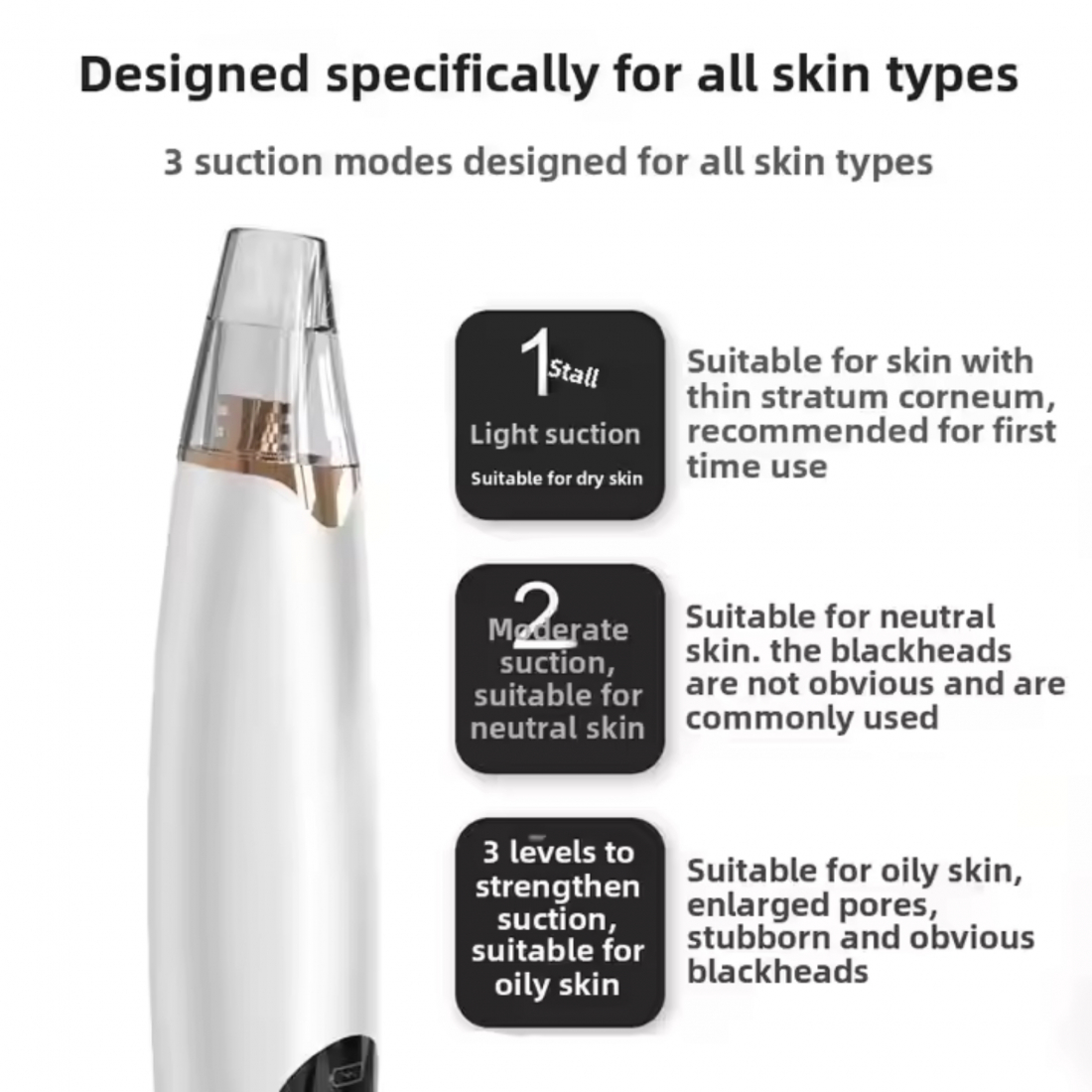 Aspirateur points noirs 'Deep Pore Purifying Vacuum'