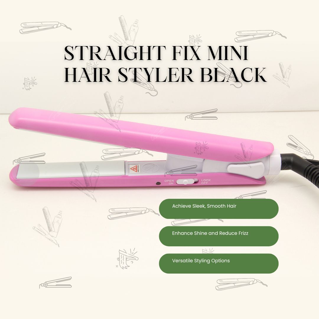 'Go & Glide Mini Hair Straightener Pink' Hair Straightener
