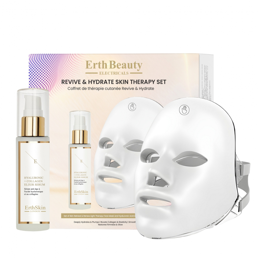 Dispositif anti-âge 'Revive & Hydrate Skin Therapy Set (Skin Retreat & Renew Light Th'
