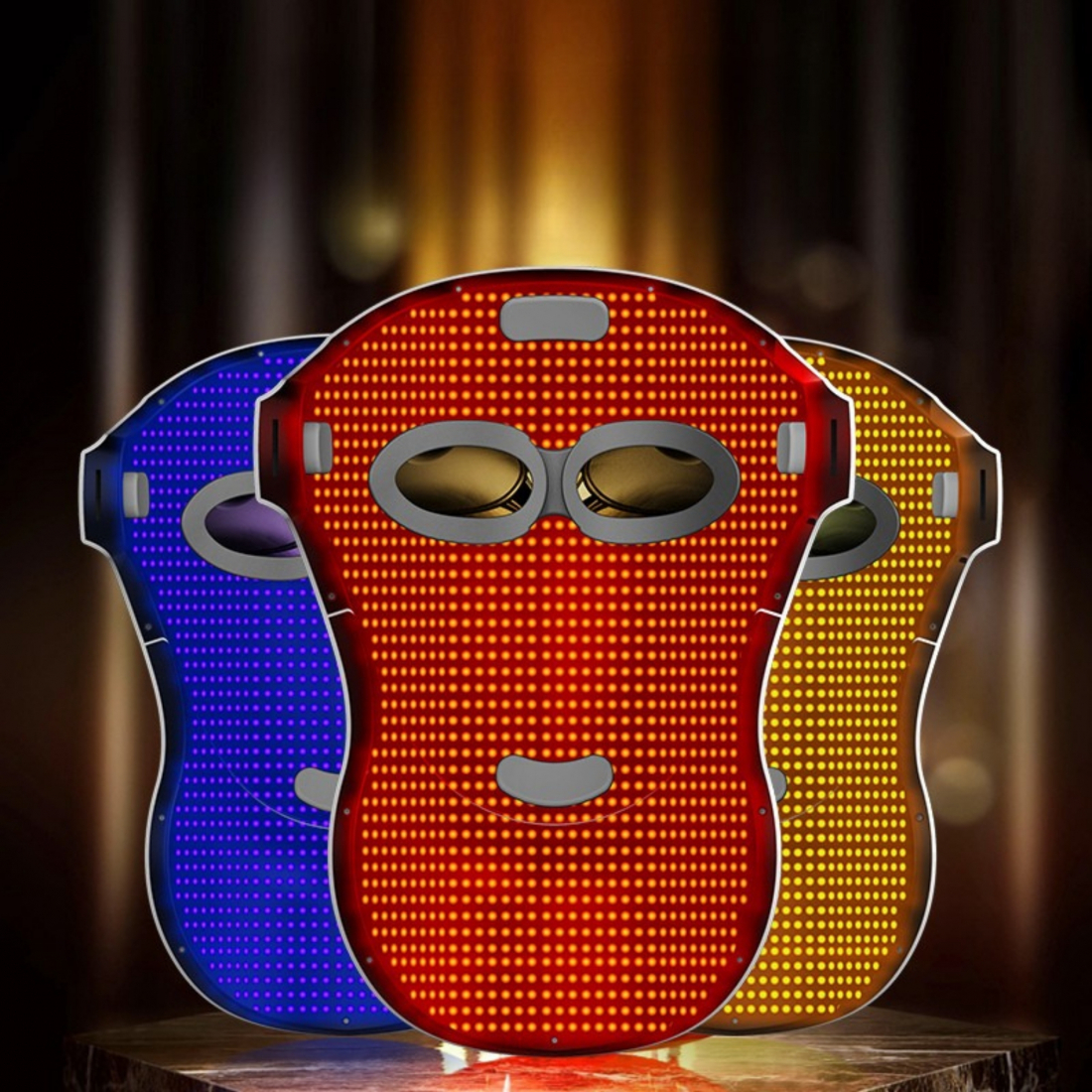 Masque LED pour visage 'Intensive Phototherapy Deep Renewal Led Mask'