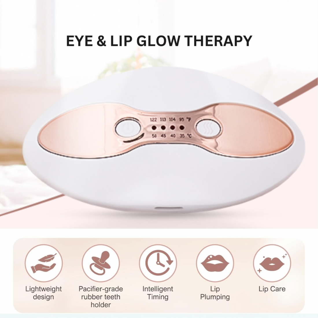 Dispositif anti-âge 'Eye & Lip Glow Therapy'