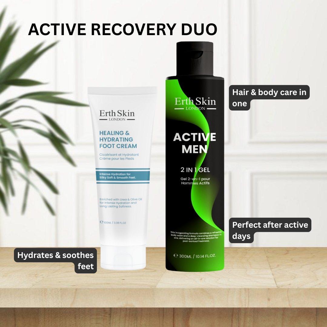 Set de soins pour hommes 'Active Recovery Duo' - 2 Pièces