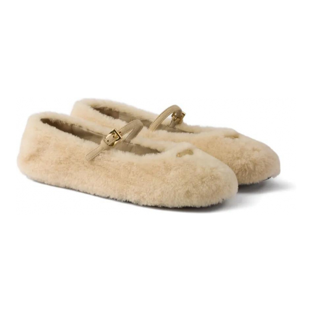 Ballerines 'Shearling' pour Femmes