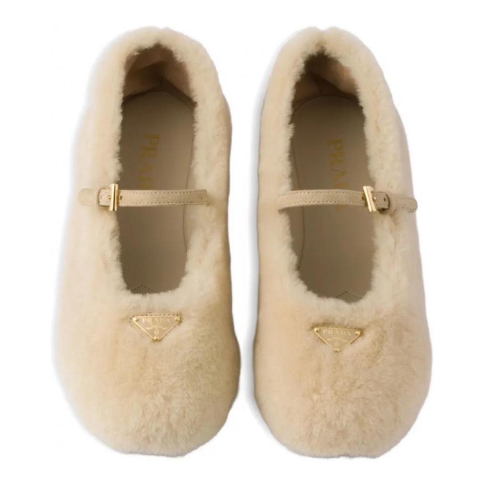 Ballerines 'Shearling' pour Femmes