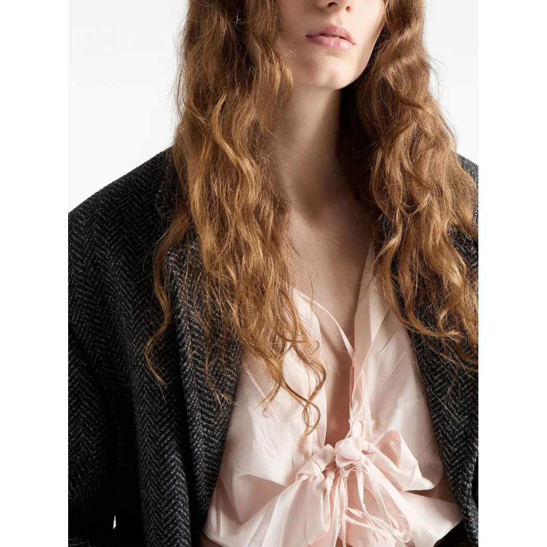 Chemise 'Lace-Up' pour Femmes