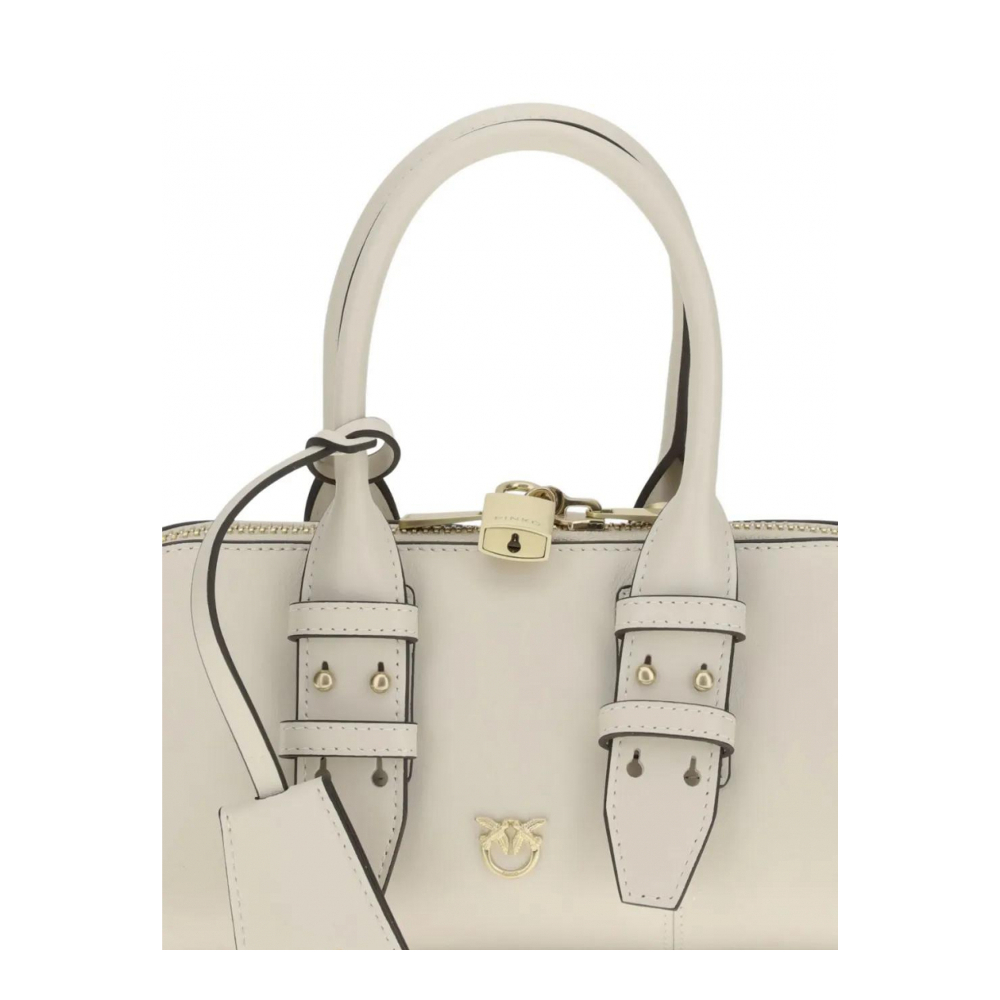 Women's 'Padlock Logo-Charm' Shoulder Bag