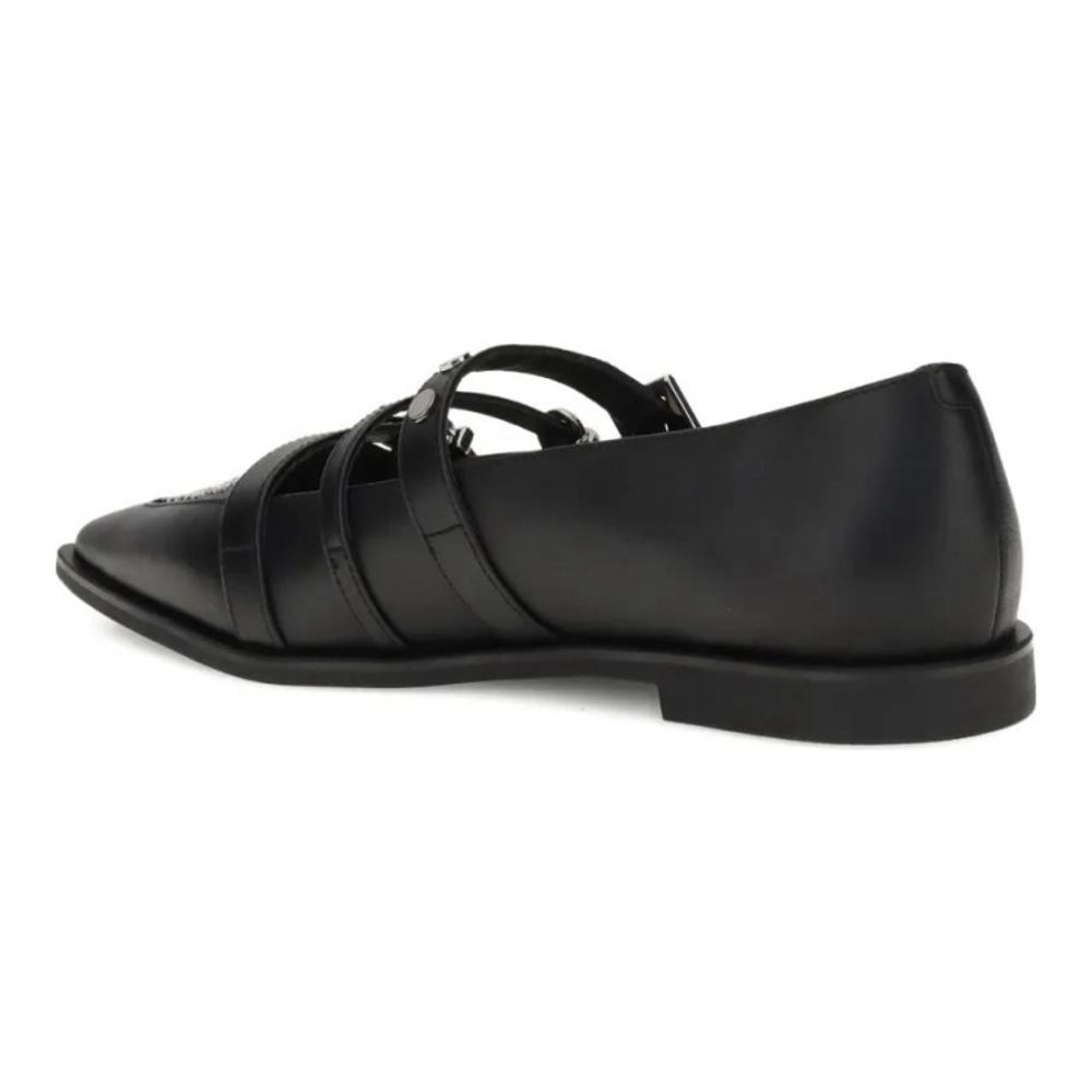 Women's 'Pointed-Toe Buckle' Ballerinas