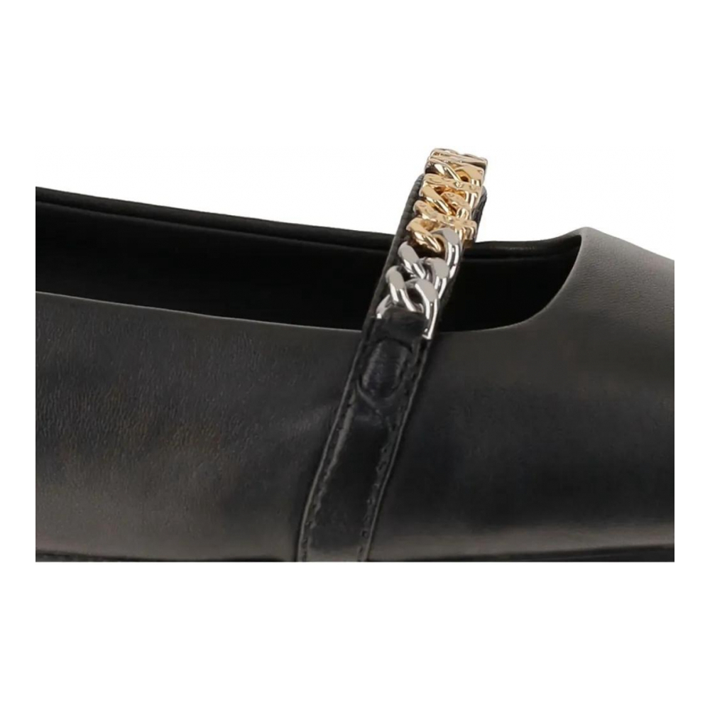 Women's 'Chain-Embellished' Ballerinas