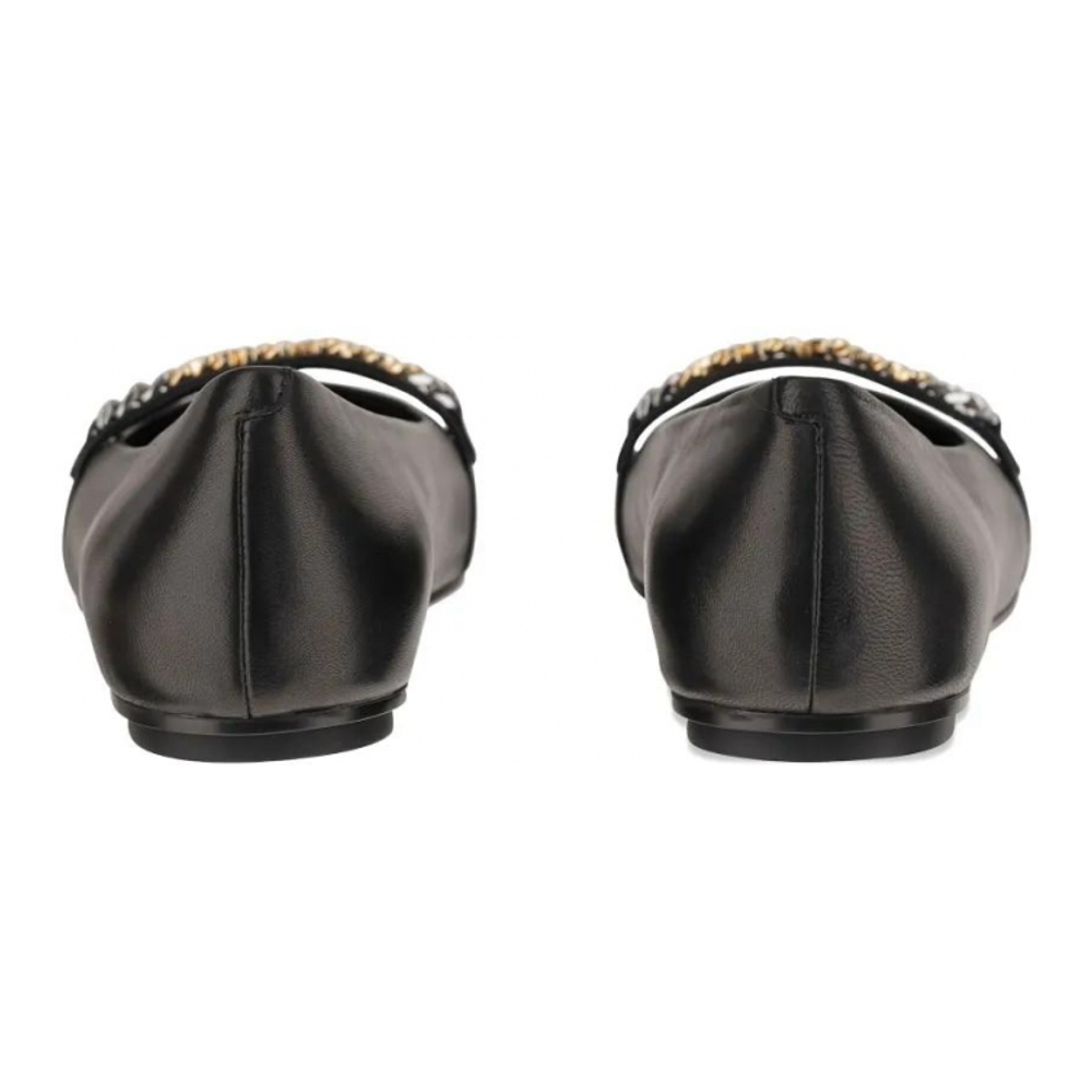 Women's 'Chain-Embellished' Ballerinas