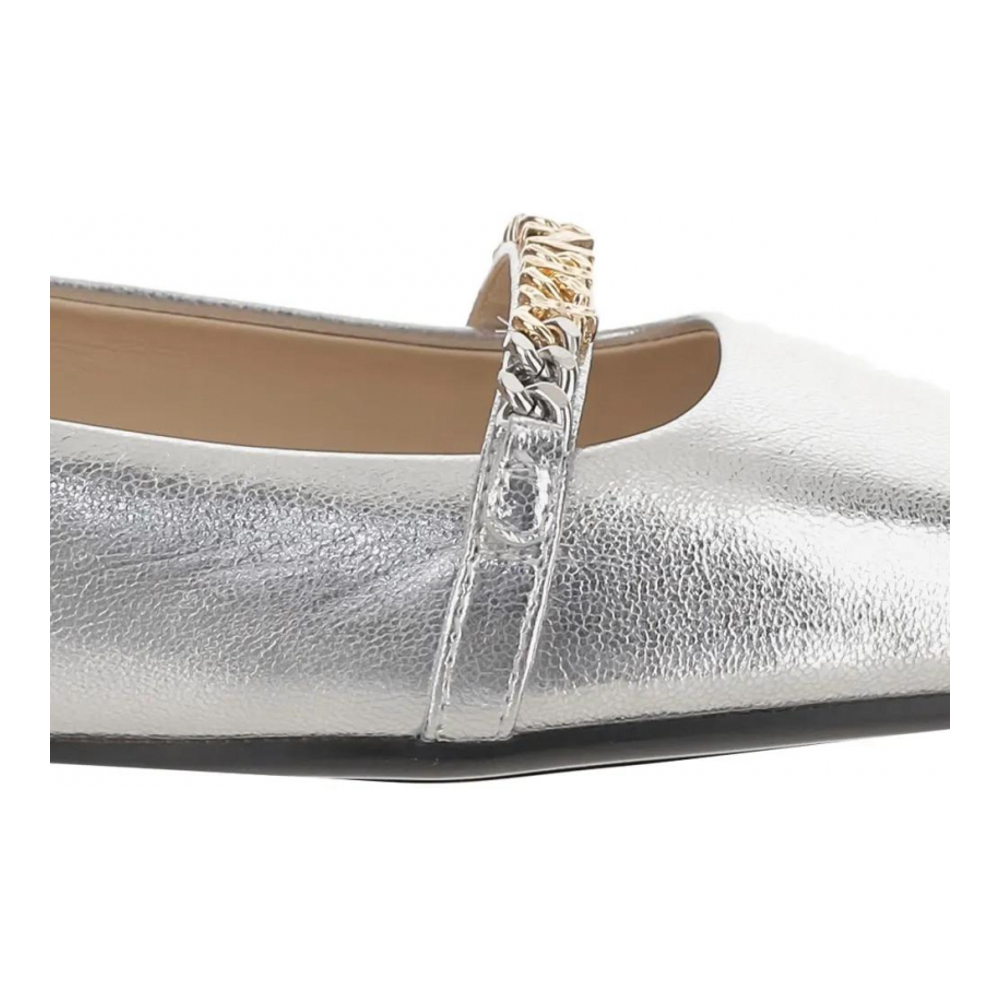 Women's 'Chain-Embellished' Ballerinas