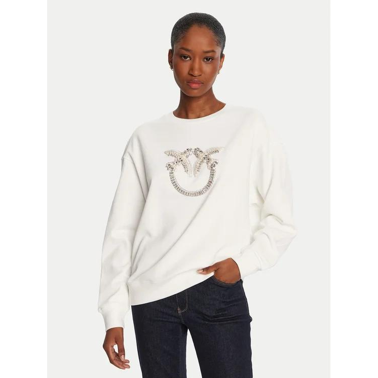 Sweatshirt 'Crystal-Embellishment' pour Femmes