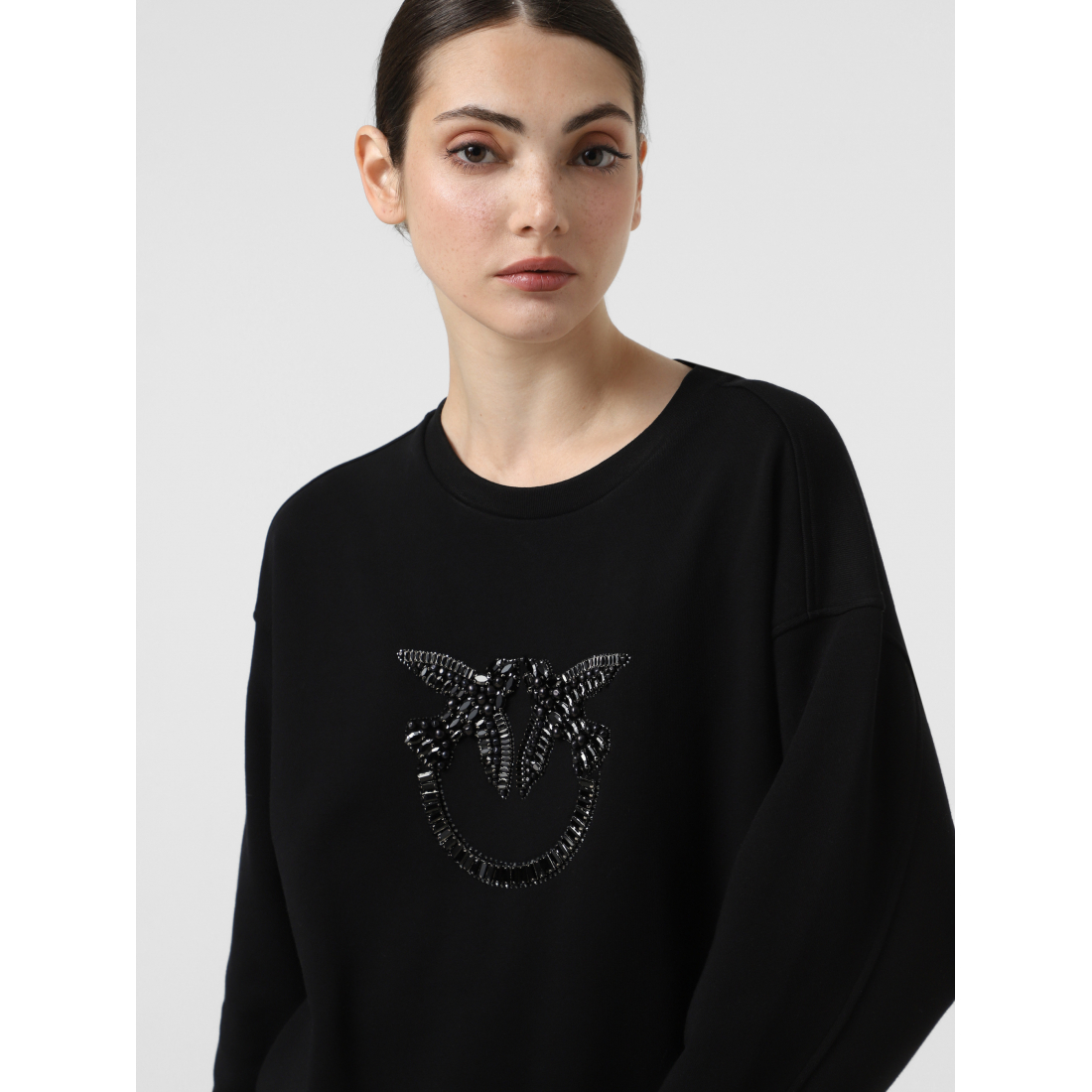Women's 'Crystal-Embellishment' Sweatshirt