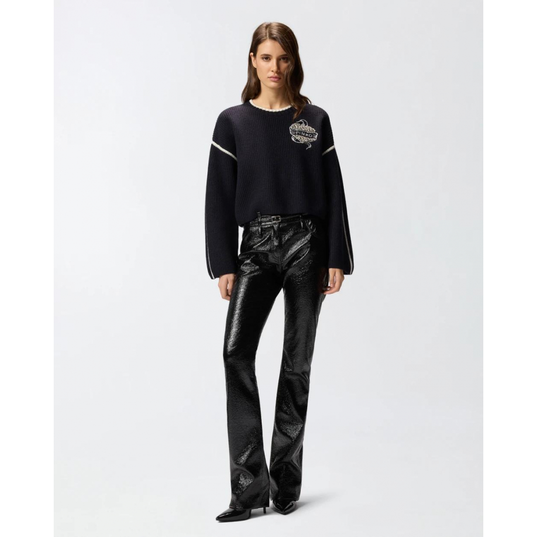 Women's 'Logo-Intarsia' Sweater