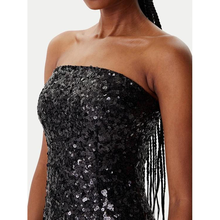 Women's 'Sequinned Strapless' Maxi Dress