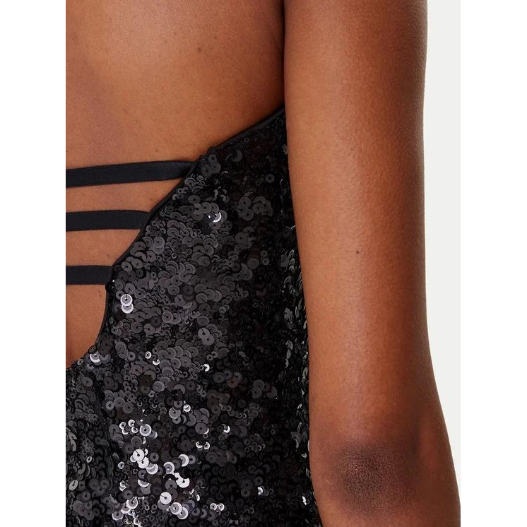 Women's 'Sequinned Strapless' Maxi Dress