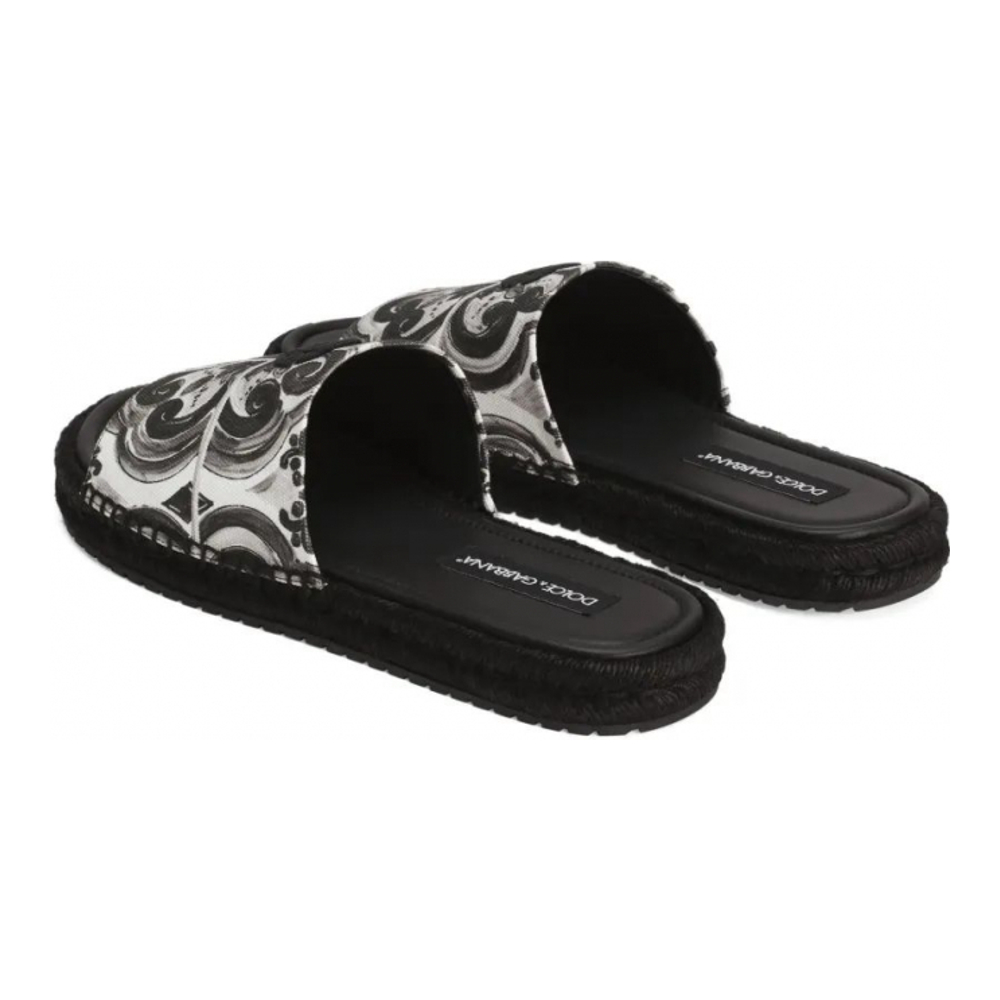 Claquettes 'Majolica-Print' pour Hommes