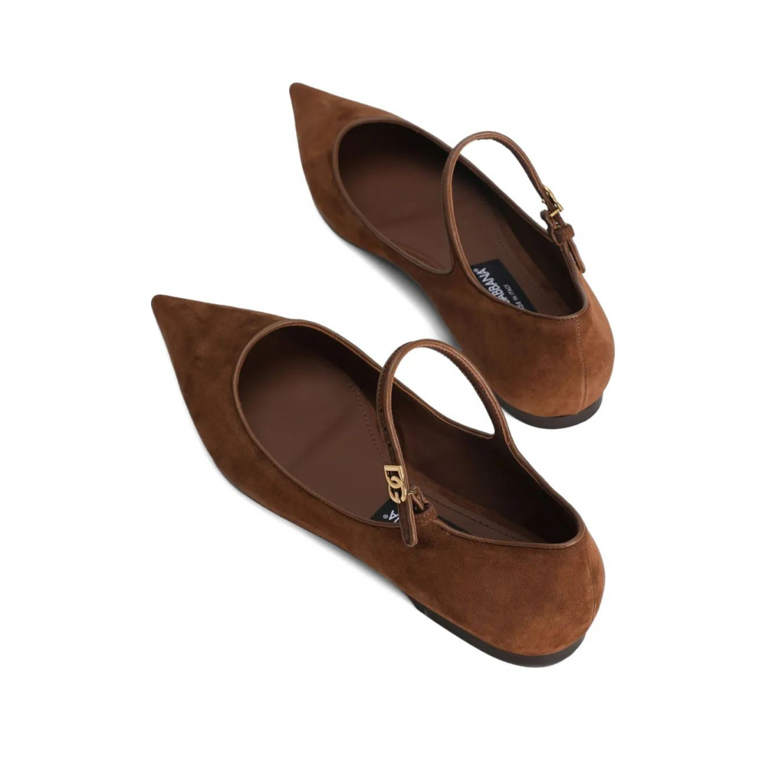 Ballerines 'Pointed-Toe Ankle-Strap' pour Femmes