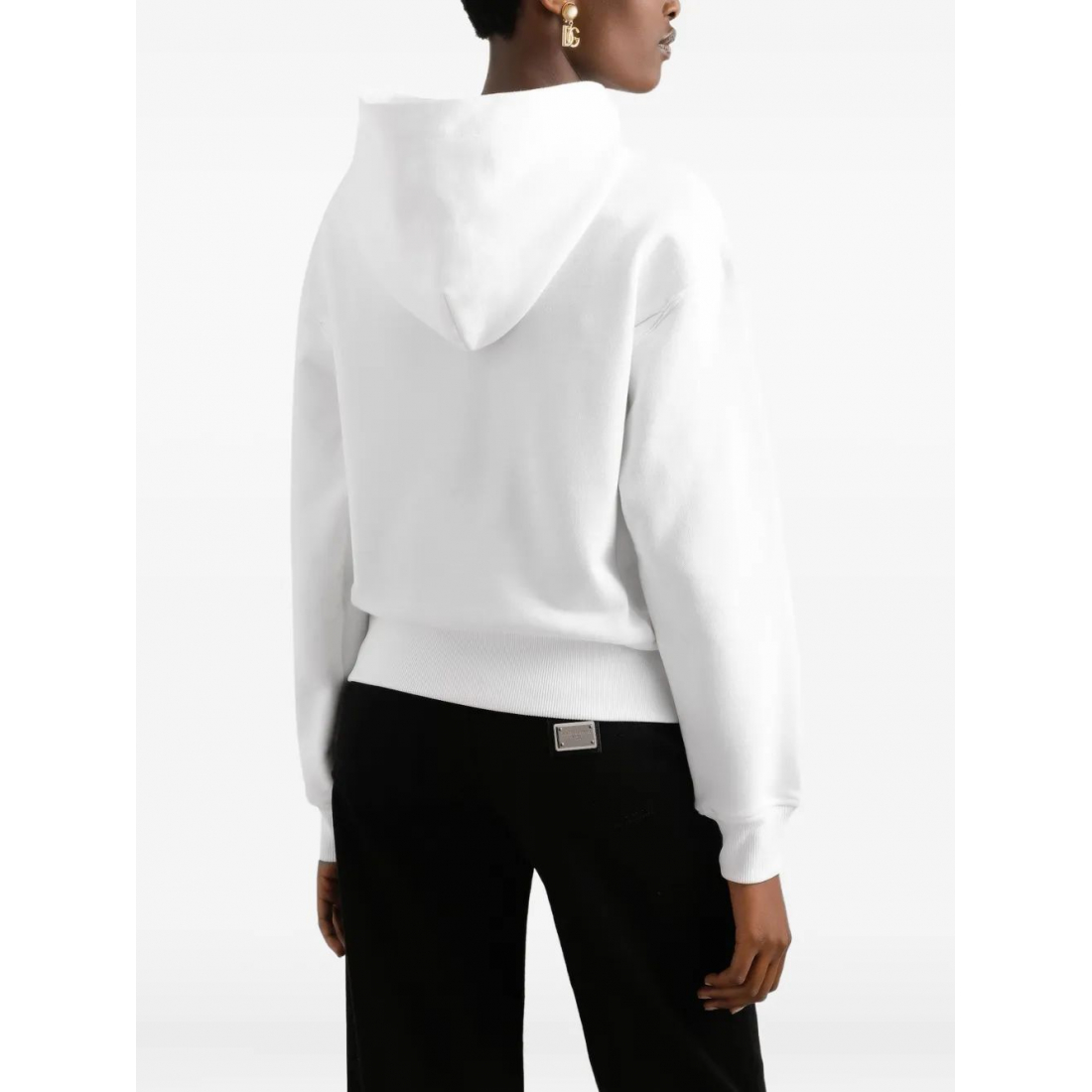 Sweatshirt à capuche  'Logo-Embroidered' pour Femmes