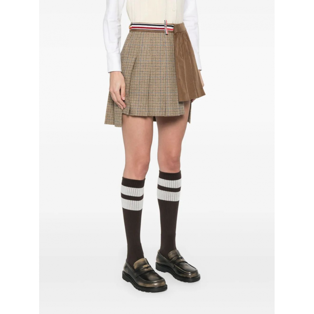 Mini Jupe 'Ginclub Check Cheviot Tweed' pour Femmes