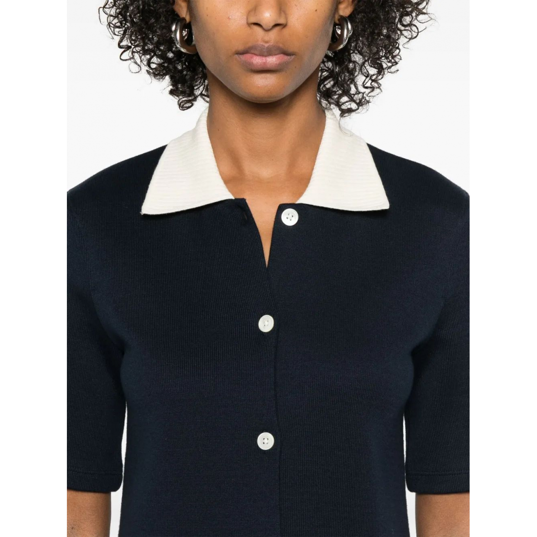 Robe mini 'Fine-Ribbed' pour Femmes