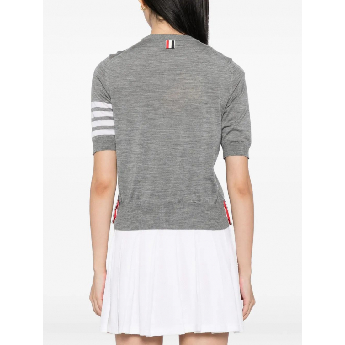 T-shirt 'Rwb-Stripe Knitted' pour Femmes