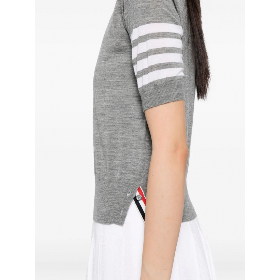 T-shirt 'Rwb-Stripe Knitted' pour Femmes